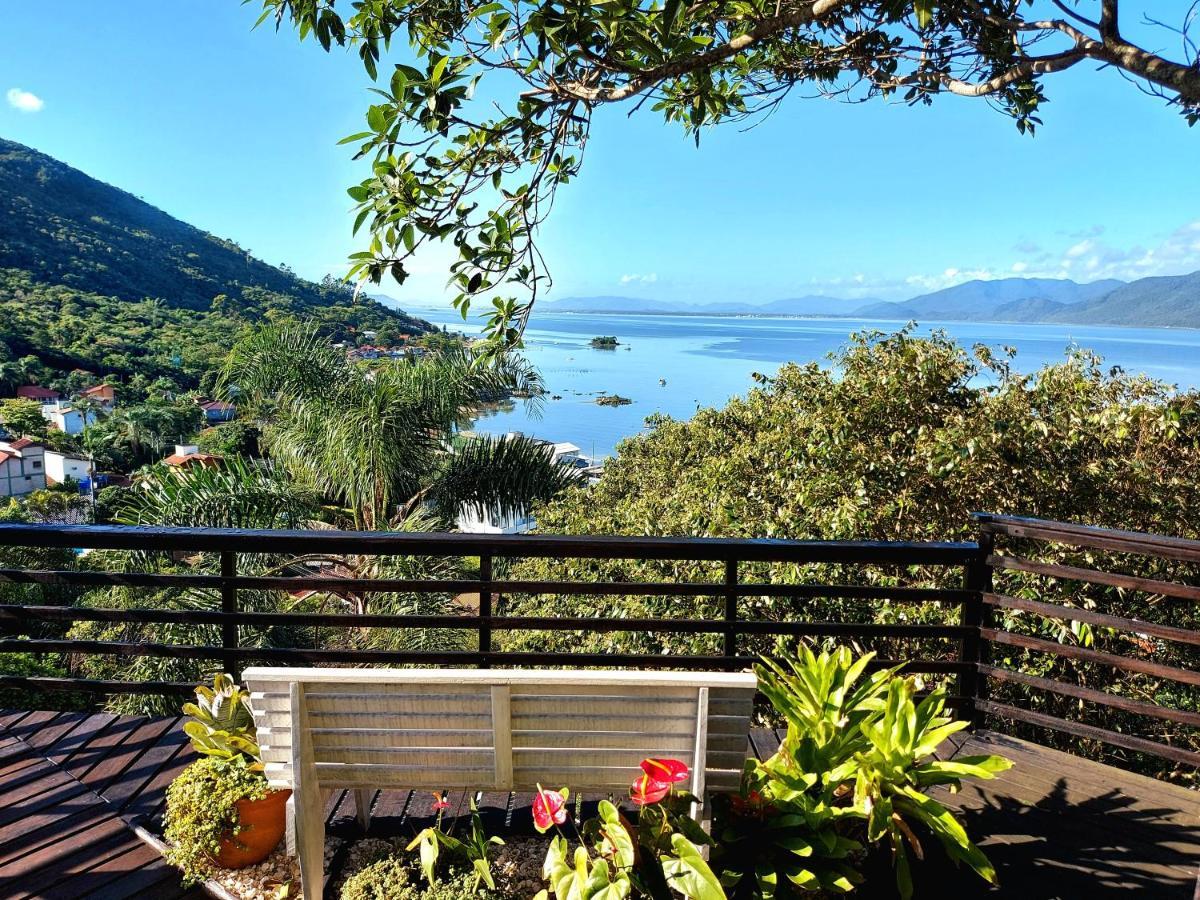 Florianópolis Casa Na Montanha Com Vista Para O Mar מראה חיצוני תמונה